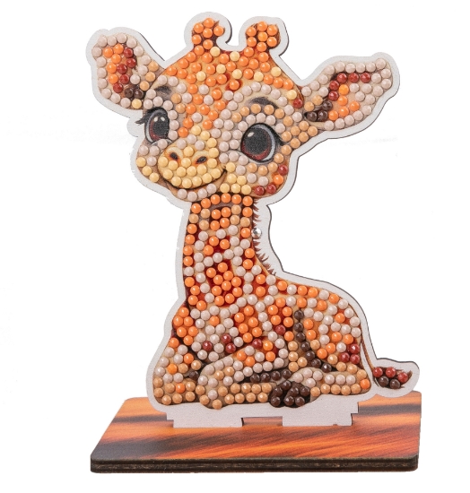 Picture of Giraffe - Wildlife Crystal Art Buddy Kit