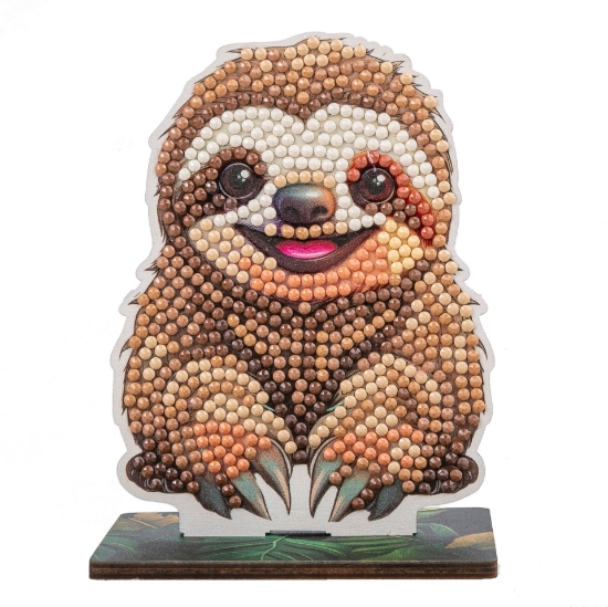 Picture of Sloth - Wildlife Crystal Art Buddy Kit