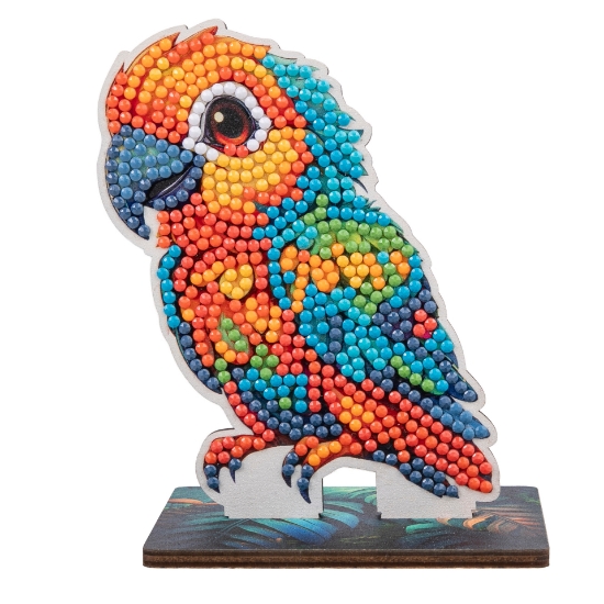 Picture of Parrot - Wildlife Crystal Art Buddy Kit