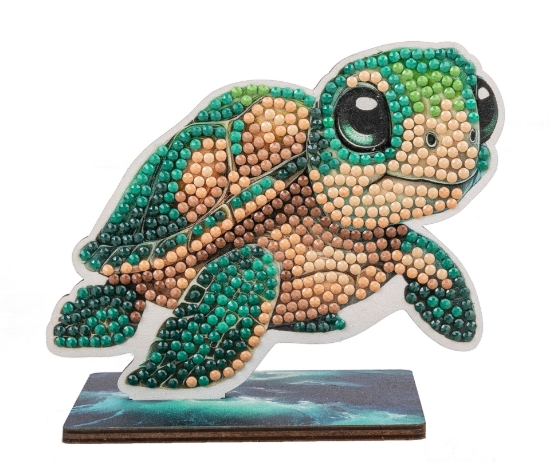 Picture of Turtle - Wildlife Crystal Art Buddy Kit