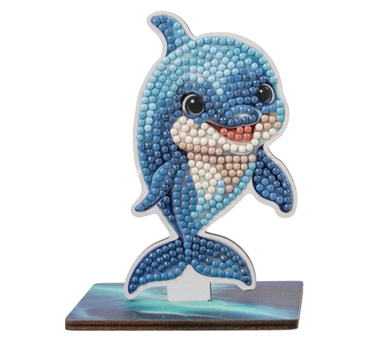 Picture of Dolphin - Wildlife Crystal Art Buddy Kit