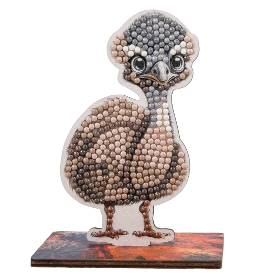 Picture of Emu - Wildlife Crystal Art Buddy Kit