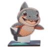 Picture of Shark - Wildlife Crystal Art Buddy Kit
