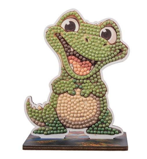Picture of Alligator - Wildlife Crystal Art Buddy Kit