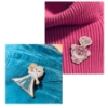 Picture of Crystal Art Pin Badge Blind Bag - 1 of 15 Collectible Pin Badges, Mystery Pack, Sparkling Diamond Art for Disney Fans