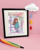 Picture of Rainbow Wishes - (Gorjuss) Cross Stitch Kit by Bothy Threads