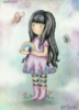Picture of Somewhere - (Gorjuss) Cross Stitch Kit by Bothy Threads