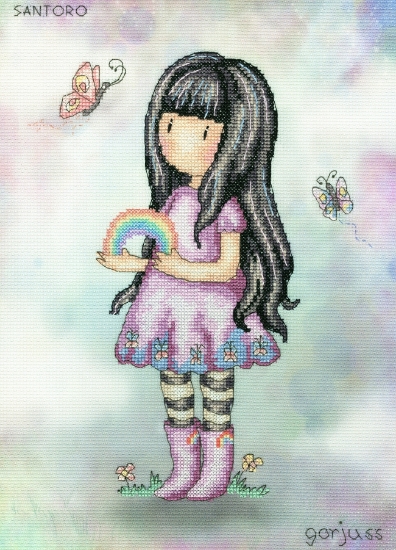 Picture of Somewhere - (Gorjuss) Cross Stitch Kit by Bothy Threads