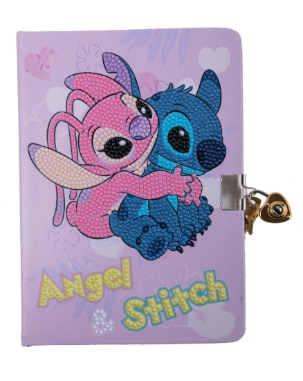 Picture of Stitch Secret Diary Crystal Art Kit