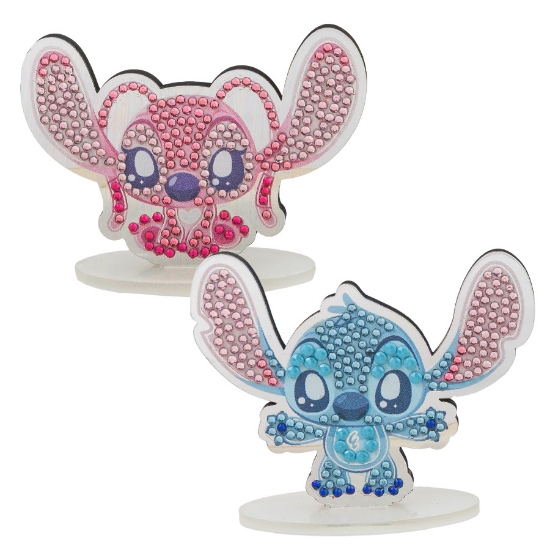 Picture of Stitch & Angel Mag Buddies Crystal Art Kit Set of 2 (Disney)