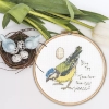 Picture of Little Blue Tit (Madeleine Floyd) Cross Stitch Kit by Bothy Threads