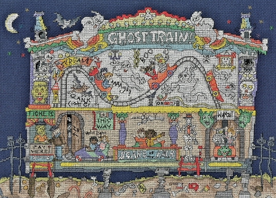 Picture of Ghost Train - Cut Thru' House by Bothy Threads