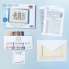 Picture of Wrap, Ribbon, Gift Christmas Card Cross Stitch Kit by Bothy Threads
