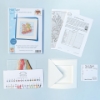 Picture of Hold Tight Christmas Card Cross Stitch Kit by Bothy Threads