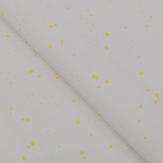 Picture of Zweigart Yellow Splash 18 Count Aida (1349)