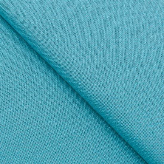 Picture of Zweigart Pacific Metallic Blue Glitter 25 Count Lugana Cotton Evenweave (6136)