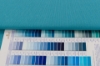 Picture of Zweigart Pacific Metallic Blue Glitter 25 Count Lugana Cotton Evenweave (6136)