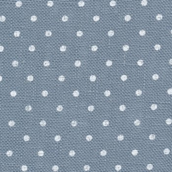 Picture of Zweigart Blue Dots Petit Point 32 Count Belfast Linen Evenweave (5269)
