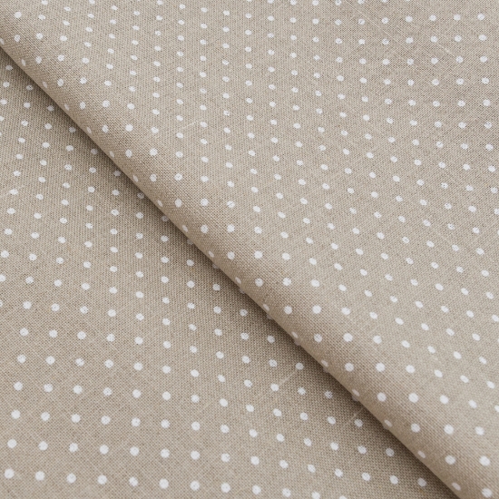 Picture of Zweigart Petit Point Natural/White Dot 32 Count Belfast Linen Evenweave (5379)