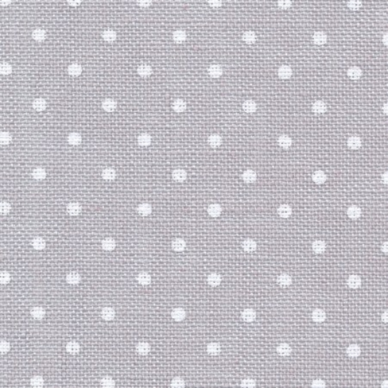 Picture of Zweigart Grey Dots Petit Point 32 Count Belfast Linen Evenweave (7349)