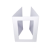 Picture of Rectangular Aperture 5x7 Cards - White (Pack Of 4)