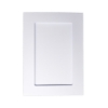 Picture of Rectangular Aperture 5x7 Cards - White (Pack Of 4)
