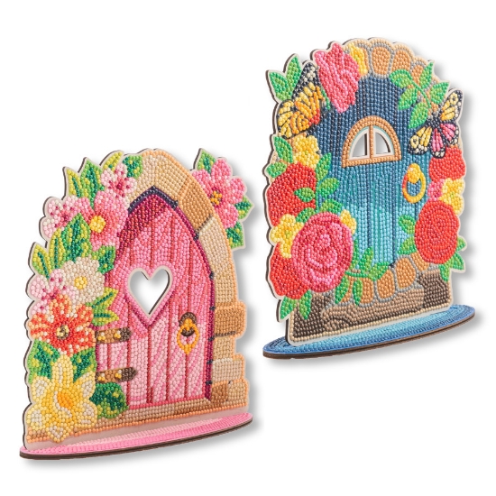 Picture of Fairy Doors, Crystal Art  Decoration