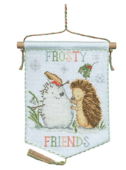 Picture of Frosty Friends (Kate Garrett) Cross Stitch Kit by Bothy Threads