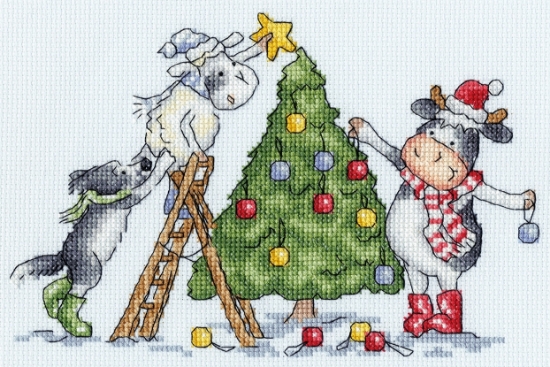 Picture of Reach For The Star (Kate Garrett) Cross Stitch Kit by Bothy Threads