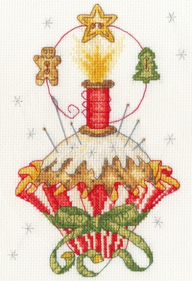 Picture of Christmas Trimmings (Christmas ) Cross Stitch Kit by Bothy Threads