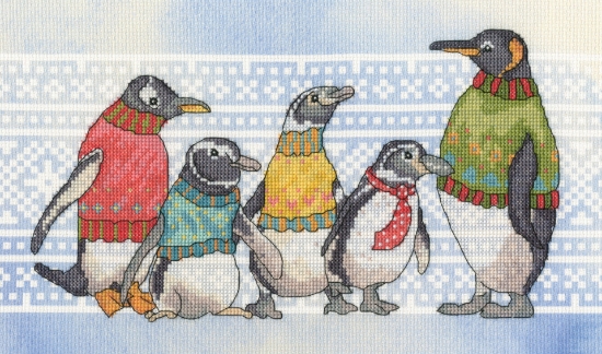 Picture of A Woolly Waddle (Emma Ball) Cross Stitch Kit By Bothy Threads
