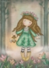 Picture of Woodland Wildflower (Gorjuss) Cross Stitch Kit By Bothy Threads