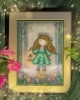 Picture of Woodland Wildflower (Gorjuss) Cross Stitch Kit By Bothy Threads