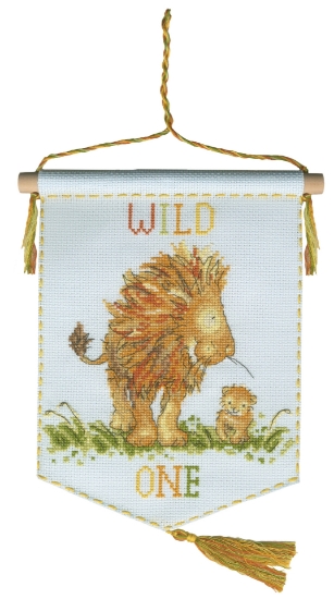 Picture of Wild One (Kate Garrett) Cross Stitch Kit By Bothy Threads