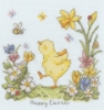 Picture of Little Chirps (Ink And Snail) Cross Stitch Kit By Bothy Threads