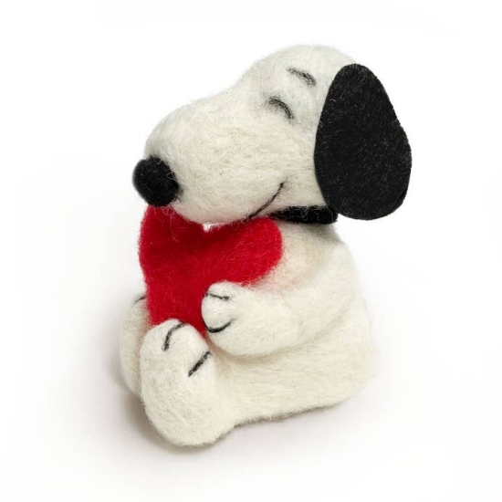 Picture of Love from Snoopy (Peanuts) Needle Felting Kit