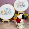 Picture of Love from Snoopy (Peanuts) Needle Felting Kit