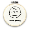 Picture of Charlie Brown (Peanuts) Mini Embroidery Kit With Hoop