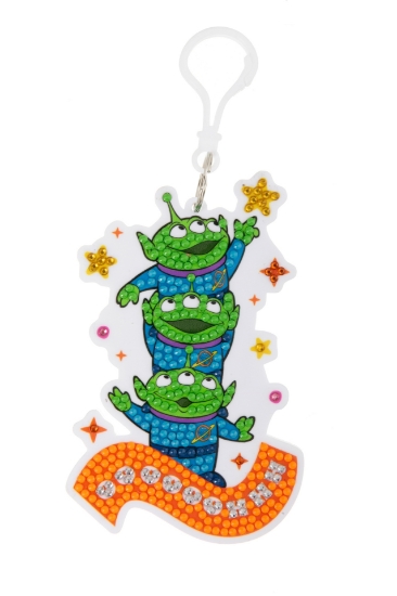 Picture of Aliens - Crystal Art Bag Charm Kit (Disney)