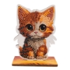 Picture of Kitten Cat - Wildlife Crystal Art Buddy Kit