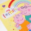 Picture of My Family 18x18cm Crystal Art Card (Peppa Pig)