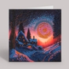 Picture of Twilight Glow 18x18cm Crystal Art Card