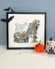Picture of Hallowed Souls - (Sally King Shoes) Cross Stitch Kit By Bothy Threads