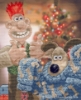 Picture of Happy Holidays Old Pooch! (Wallace and Gromit) Cross Stitch Kit By Bothy Threads