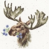 Picture of It Moose Be Love (Hannah Dale) Cross Stitch Kit By Bothy Threads