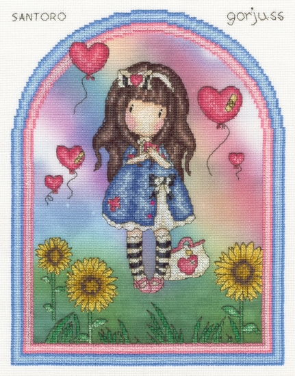 Picture of Be Kind To Yourself (Gorjuss) Cross Stitch Kit By Bothy Threads