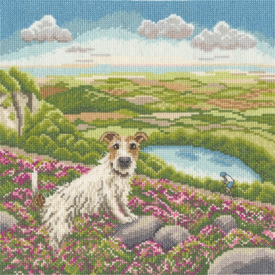Picture of One Vet And His Dog Cross Stitch Kit By Bothy Threads