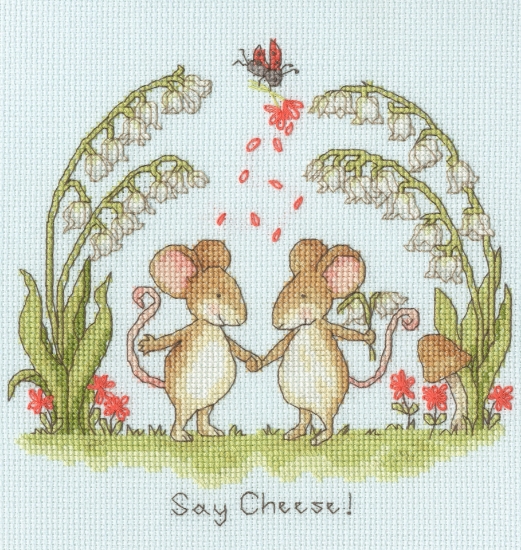 Picture of Say Cheese! Cross Stitch Kit By Bothy Threads