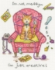 Picture of Crafty Cat Cross Stitch Kit By Bothy Threads