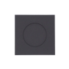 Picture of Round aperture square cards - Grey (Pack of 5)